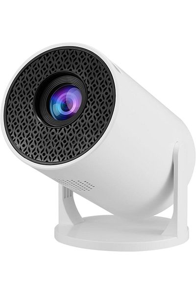 erorex Mini Projector 270° Rotatable Portable Projector 150 Ansi 8000Lm Home Theater Movie Projector With