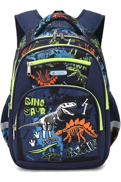 Generic حقيبة مدرسية لرياض الأطفال بحجم مثالي للبنات والأولاد مقاومة للماء وس...