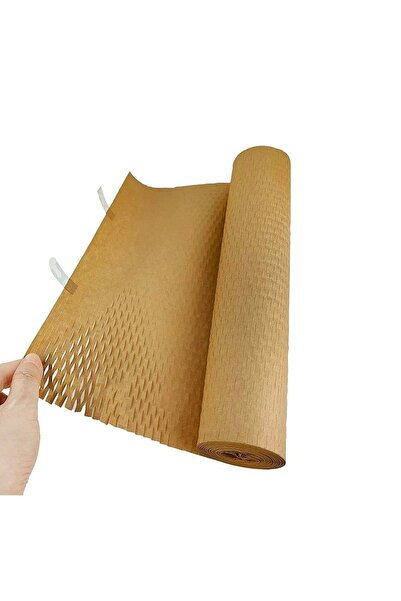 roco paper Petek Dolgu Ambalaj Kağıdı, Esnek Taşınma, Paketleme Rulosu, 50cm X 5 Metre