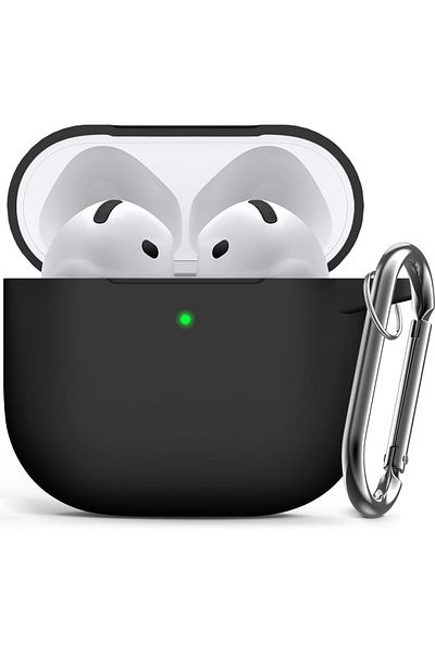 erorex Case For New Bose Quietcomfort Earbuds Ii Ultra Silicone Shockproof Protective Cover With Carabiner
