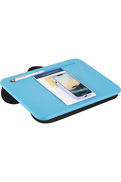 erorex Compact Lap Desk Alaskan Blue Fits Up To 13.3 Inch Laptops Style No. 43103