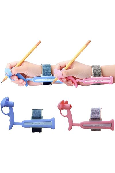 erorex Kids Pencil Gripper For 3 9 Years Handwriting Toddler Ergonomic Writing Aid Tool Ergonomic Pencil