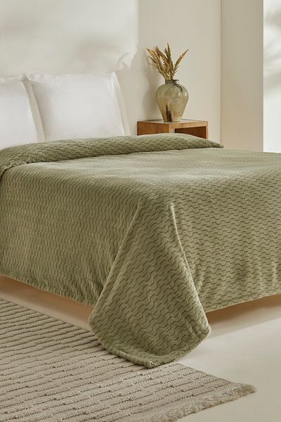 Karaca Home Raunda Double Wellsoft Blanket