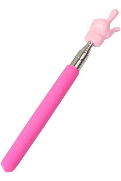 erorex Teachers Pointer Teaching Pointer Hand Pointer Extendable Telescopic Retractable Pointer 1 Pcs Pink