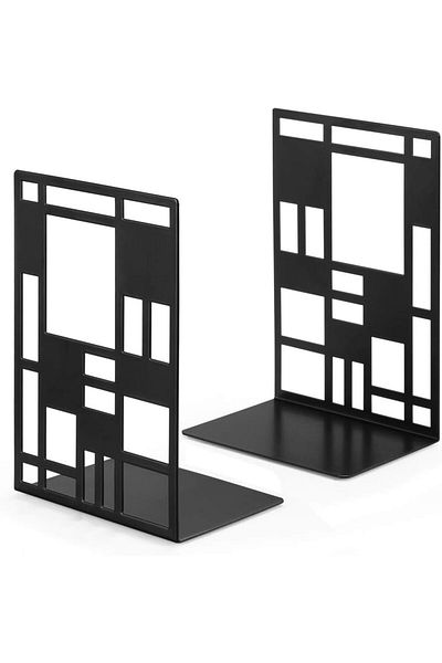 erorex Book Ends Bookends Bookends Heavy Duty Book Ends For Book Shelves Decorative Metal Book Stopper