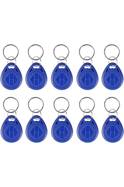erorex Rfid Keychain Key Ring Tags 125Khz T5567 T5577 T5557 Blank Writable Rfid Tags 20 Keychains