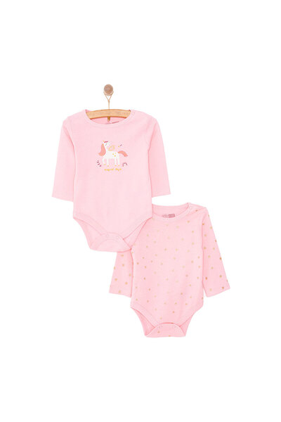 ebebek Hello Baby HelloBaby Kız 2li Uzun Kol Body Kız Bebek