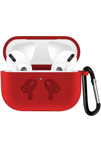 erorex جراب واقٍ من الجلد الأصلي مقاوم للصدمات لسماعات الرأس اللاسلكية Airpods