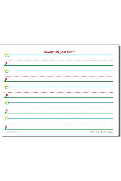 erorex 76501 Smart Start K 1 Writing Paper: 100 Sheets White