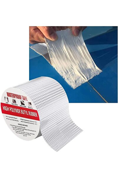 erorex شريط بوتيل من رقائق الألومنيوم الاحترافية، مقاس 2 بوصة و16.4 قدم، مقاوم للماء للغاية لأسطح تمزق الأنابيب