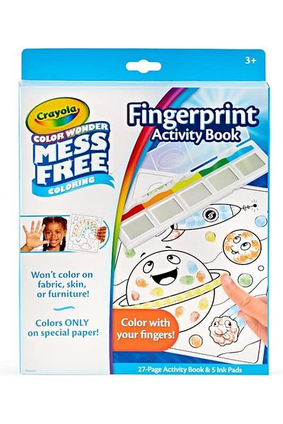 erorex Color Wonder Fingerprint Activity Book 752842