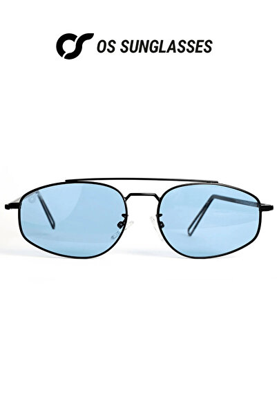 OS Sunglasses Γυαλιά ηλίου Detroit, Προστασία UV 400, Ανοιχτό μπλε χρώμα, Για...
