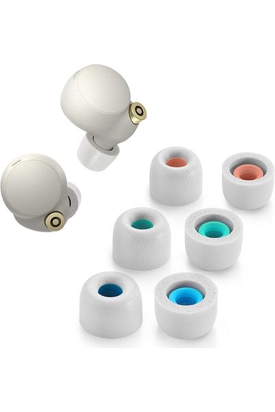 erorex Pairs Silicone Ear Tips For Airpods 1 2 Anti Slip Drop Ear Hook Gel Headphones Earphones Protective