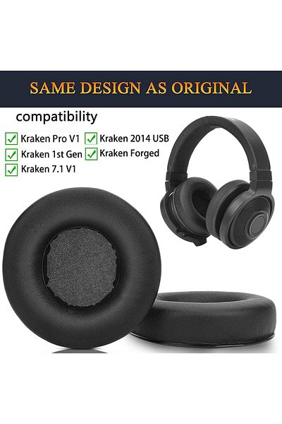 erorex Professional Earpads Cushions Replacement For Turtle Beach Ear Force Elite 800 800X Wireless Gaming