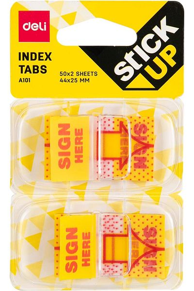 erorex Ea10101 Index Tabs Sign Here