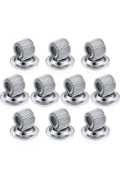 erorex 10Pcs Pen Holder Clips Manganese Steel Pen Holder Self Adhesive Pencil Organizer Hardware Spring