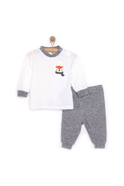 ebebek Hello Baby HelloBaby Uzun Kol Pijama Takımı Erkek Bebek