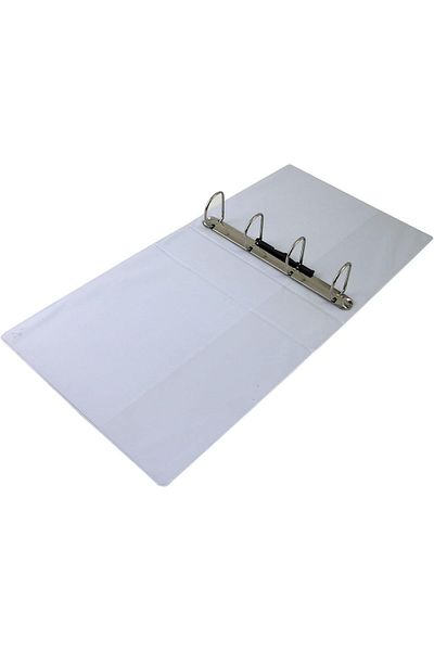 erorex 4 Ring View Binder File 36 Pack 50 Mm Capacity White