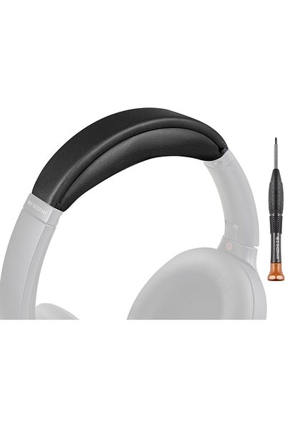 erorex طقم وسادة عصابة رأس بديلة لسماعات الرأس Sony Wh 1000Xm3 Wh1000Xm3 سهلة التركيب بنفسك، باللون الأسود