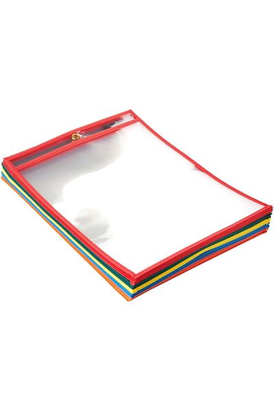 erorex Heavy Duty Dry Erase Ticket Holder Pockets 8.5 Inch