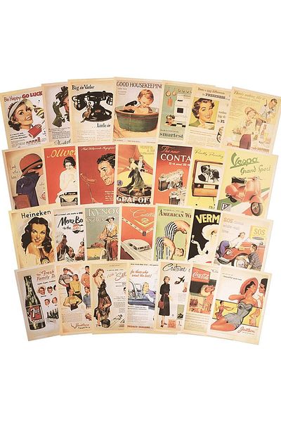 erorex Vintage Classic Postcards Greeting Cards Retro Old Poster Souvenir Gifts For Worth Collecting. 32