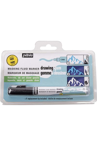 erorex Drawing Gum Marker 4Mm Latex Free