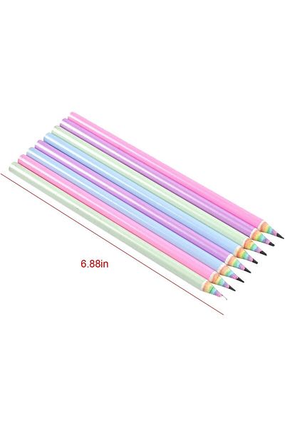 erorex 12 Pack Colored Paper Pencils Eco Friendly Wood And Plastic Free Colored Recycled Paper Hb Pre