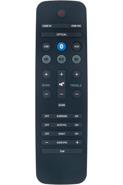 erorex جهاز تحكم عن بعد بديل Rav206 V694090Us مناسب لجهاز الاستقبال المنزلي Yamaha Htr 5450 Htr 5440 Rxv420
