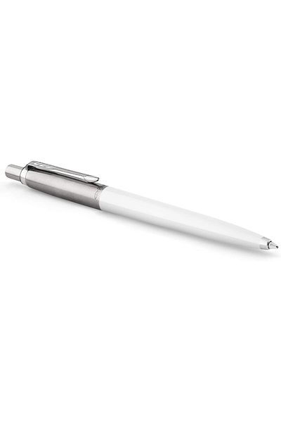 erorex Jotter Originals Ballpoint Pen Classic White Finish Medium Point Blue Ink 1 Count