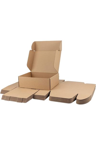erorex 12X9X4 Inch Shipping Boxes 20 Pack Brown Corrugated Cardboard Mailer Boxes Medium Mailing Boxes For