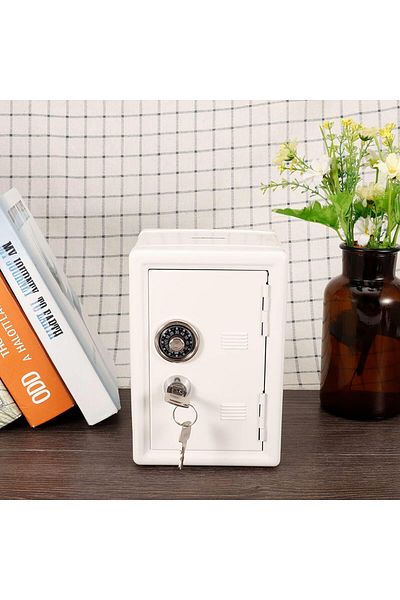 erorex Kids Learning Toy Money Box Password Cash Saving Box With 2 Keys Beautiful Small Security Box For