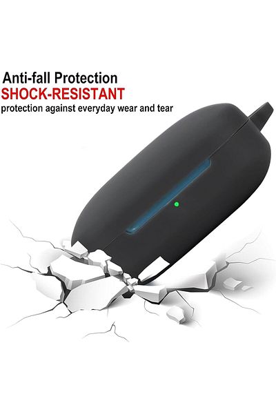 erorex 2 Pcs Silicone Case Compatible With Huawei Freeclip Protective Cover For Headphones Clear