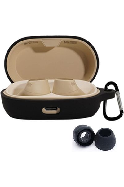 erorex 2Pcs Silicone Case For Huawei Freebuds 6I Wireless Earbuds Protective Case With Hook Carabiner