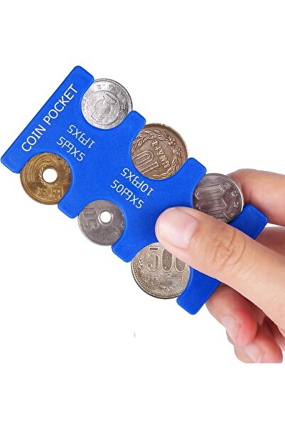 erorex Japanese Yen Coin Holder Hard Case Organizer And Storage For Coins Rectangle Jpy Coin Organiser And