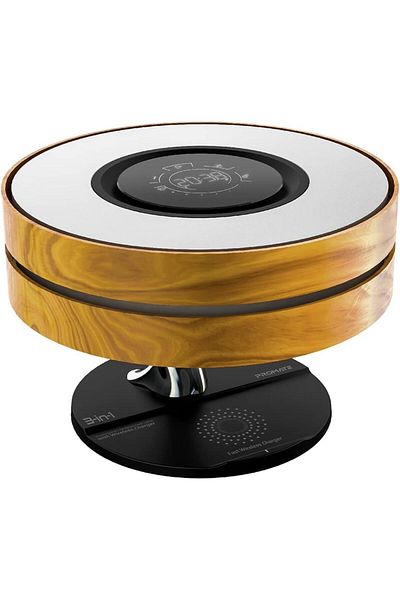 erorex مكبر صوت بلوتوث فاخر 5 وات لاسلكي حقيقي محمول عالي الدقة مع أضواء LED بلوتوث V5.3 طويل