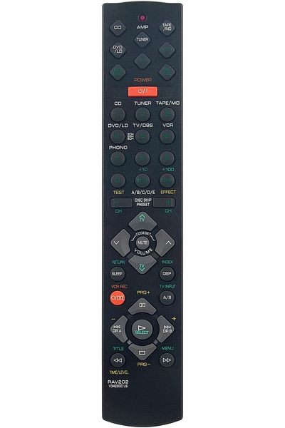 erorex Universal Replaced Remote Control Work With Yamaha Av System Controller Zf27040 Rav507 Zf27050