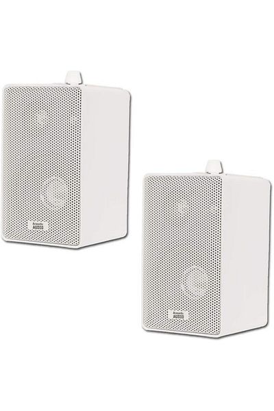 erorex Electronics Lu43Pb 3 Way High Performance Outdoor Indoor Speakers With Powerful Bass Pair Lu43Pb