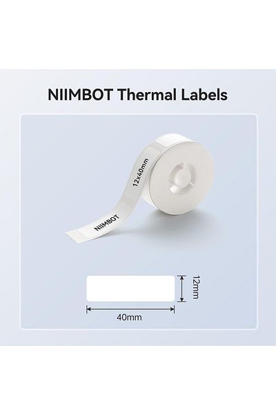 erorex Label Maker Tape For D11 D110 D101 Label Maker 12 X 40 Mm 0.47 Inch X 1.57 Inch 160 Tapes Roll