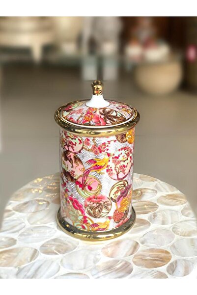 ACAR DREAM KULPLU KAVANOZ DESEN2 13X23,5CM