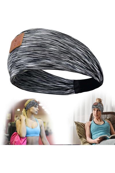 erorex Bluetooth Sports Headband Headphones For Women Wireless Headband Headphones With Ultra Thin Hd