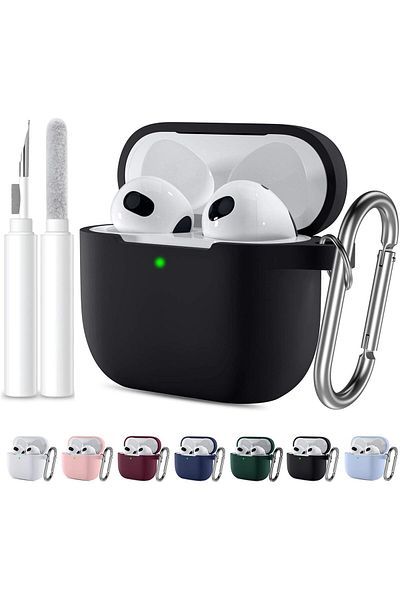 erorex Compatible With Samsung Galaxy Buds3 Case And Galaxy Buds 3 Pro Case Soft Silicone Case Cover With
