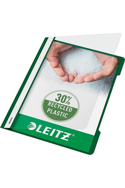 erorex Esselte Standard Conference File A4 Full Length Title Strip Pvc Plastic Green
