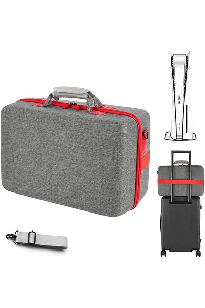 erorex Carring Case For Sony Ps5 Stream Storage Bag Travel Case Storage Bag Compatible With Ps5 Disc And