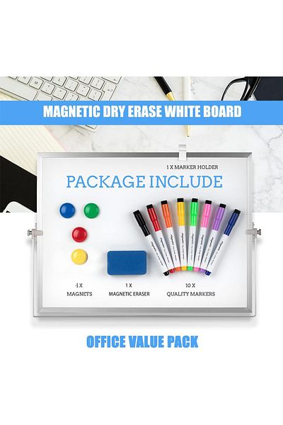 erorex Dry Erase White Board 16 Inch