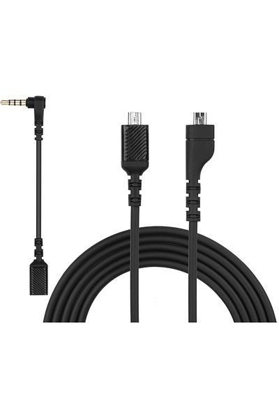 erorex كابل صوت بديل متوافق مع Hd650 Hd600 Hd580 Hd660S Hd58X Hd565 Hd545 Hd535 Massdrop