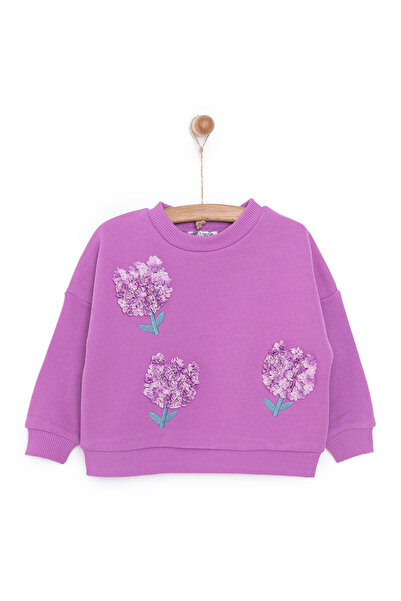 ebebek Hello Baby HelloBaby Tulip Kız Sweatshirt Kız Bebek