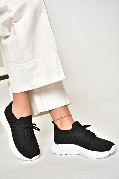 Fox Shoes U239004004 Чорно-білі спортивні кросівки