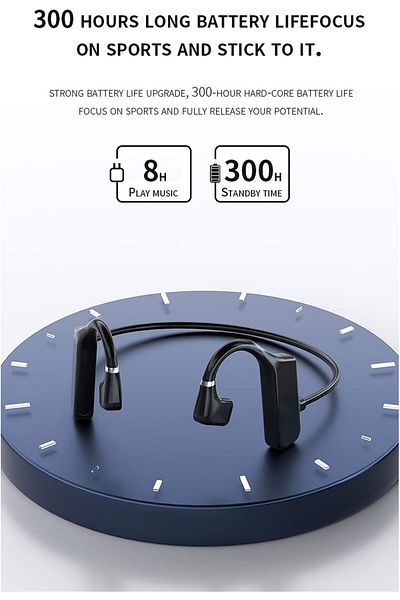 erorex Openwear Stereo Lightweight Bluetooth Open Ear Headphones For All Day With 7.5 + 38.5 Hours Battery