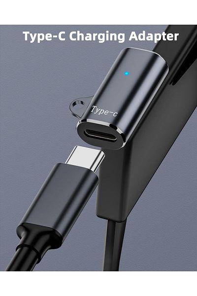 erorex محول شحن بموصل من النوع C لسماعات Aftershokz Aeropex As800 وShokz Openrun Pro