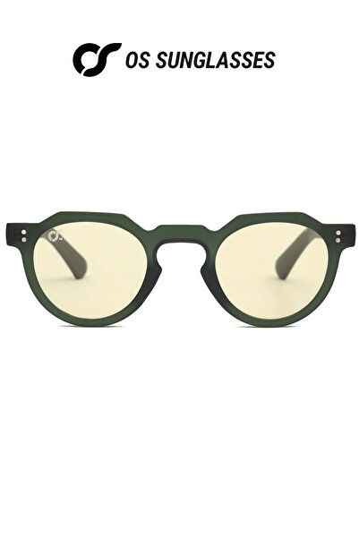OS Sunglasses Πράσινα γυαλιά ηλίου London, προστασία UV 400, ανοιχτό πράσινο ...